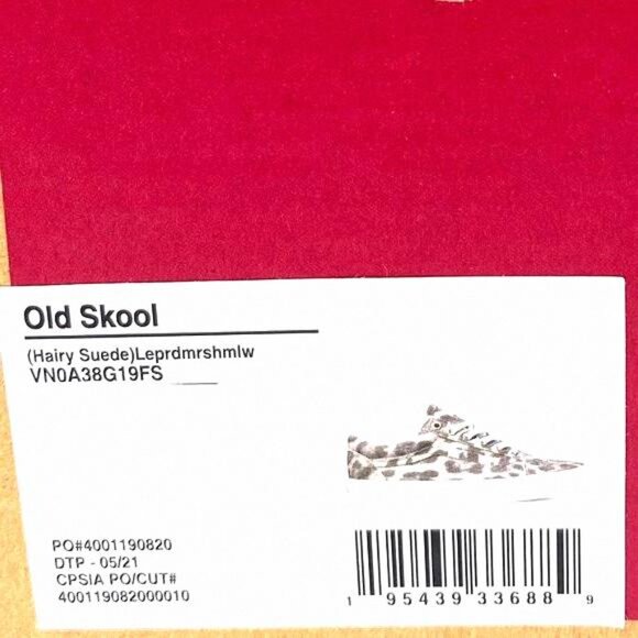 💖MEGA SALE💖Vans Old Skool Women's Skateboarding Leopard VN0A38G19FS Canvas - Picture 11 of 12